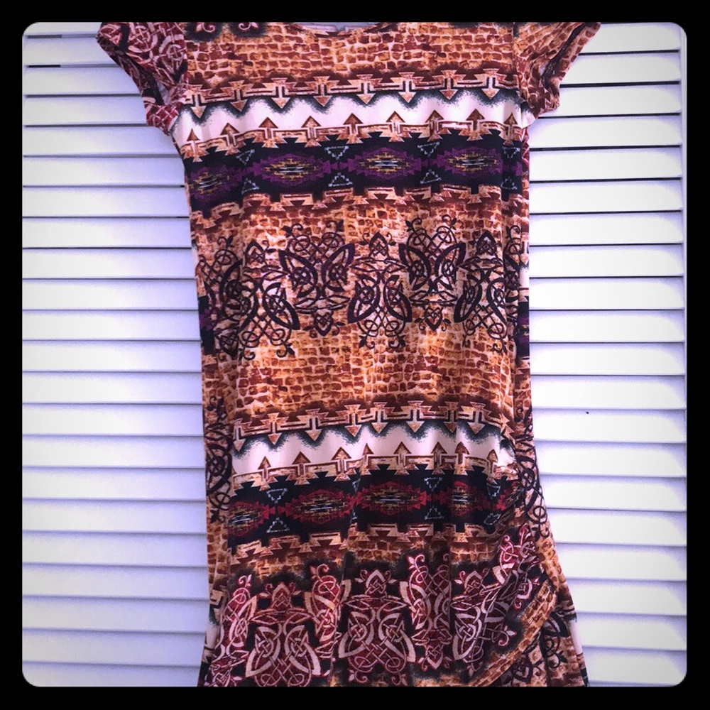 Bohemian mini dress! 🔥